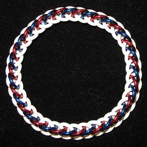 CHAINMAIL STRETCH BRACELET - HALF PERSIAN WEAVE